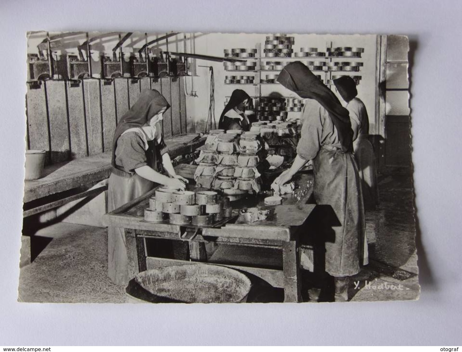 CPSM - ARCIS Le PONSART - Abbaye De Notre Dame D' Igny - Travail à La Fromagerie - Autres & Non Classés