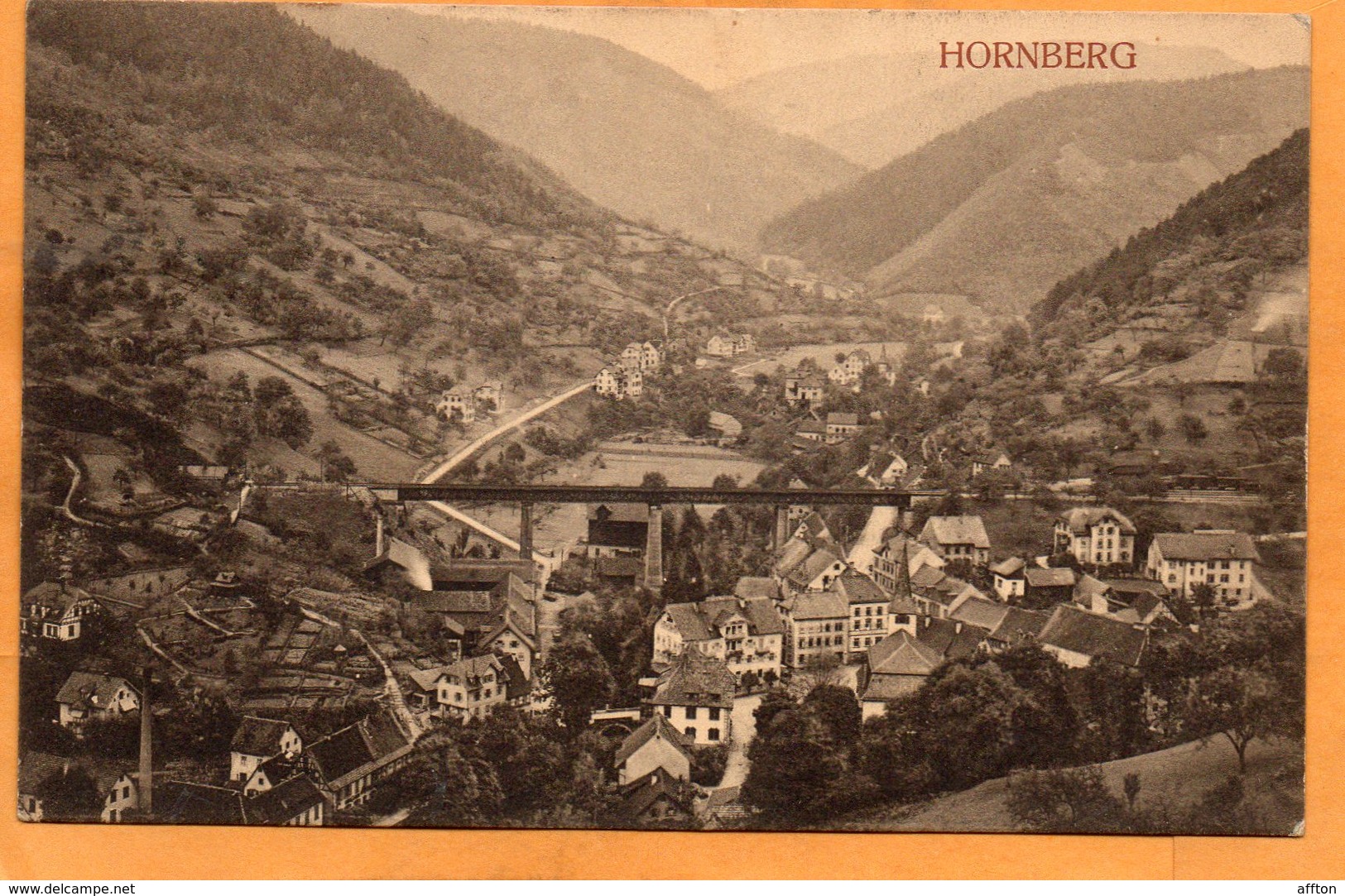 Hornberg Germany 1909 Postcard - Hornberg