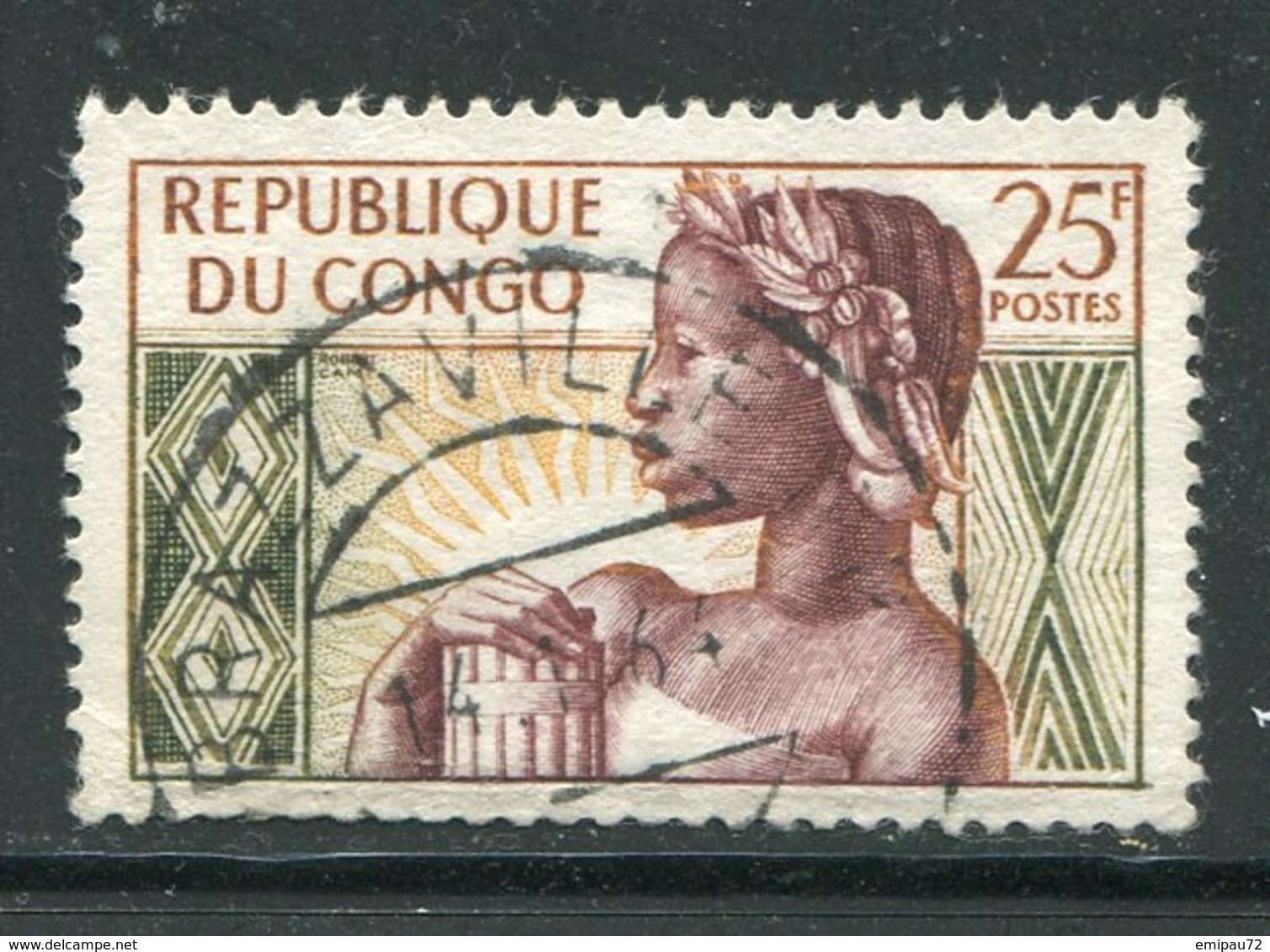 CONGO- Y&T N°135- Oblitéré - Oblitérés