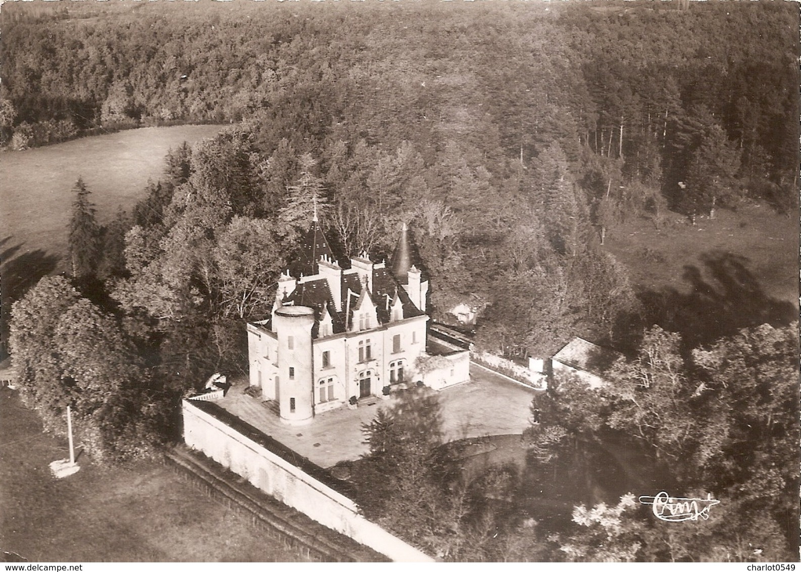 Sarliac Sur L'isle Vue Aerienne Chateau De Bosvieux - Autres & Non Classés