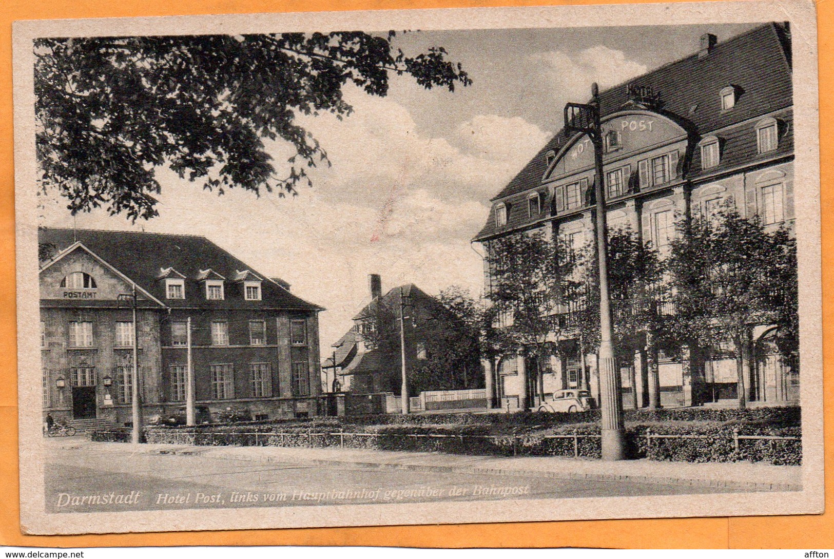 Darmstadt Gerrmany 1920 Postcard - Darmstadt