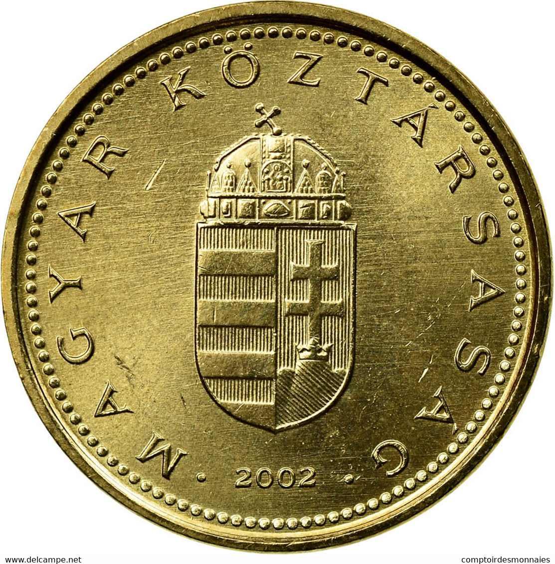 Monnaie, Hongrie, Forint, 2002, Budapest, SUP, Nickel-brass, KM:692 - Hongrie