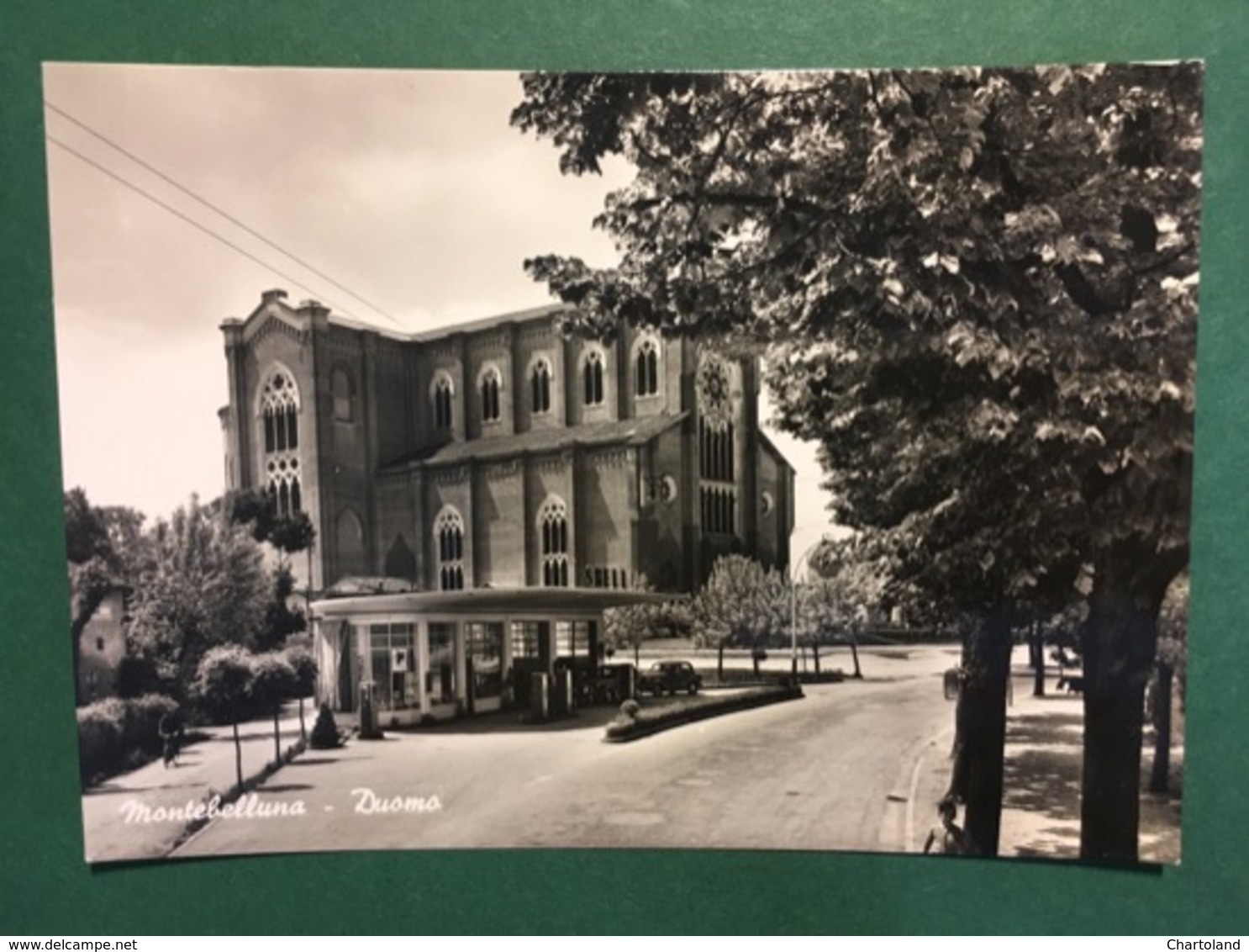 Cartolina Montebelluna - Duomo - 1960 Ca. - Treviso