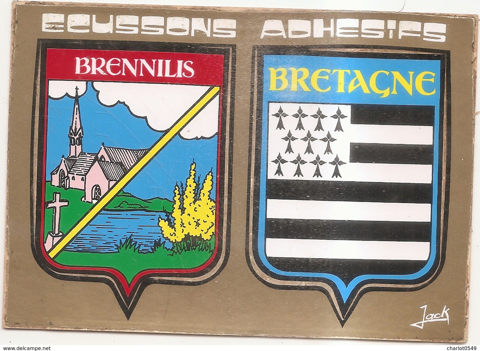 Brennilis Ecussons De Bretagne - Autres & Non Classés