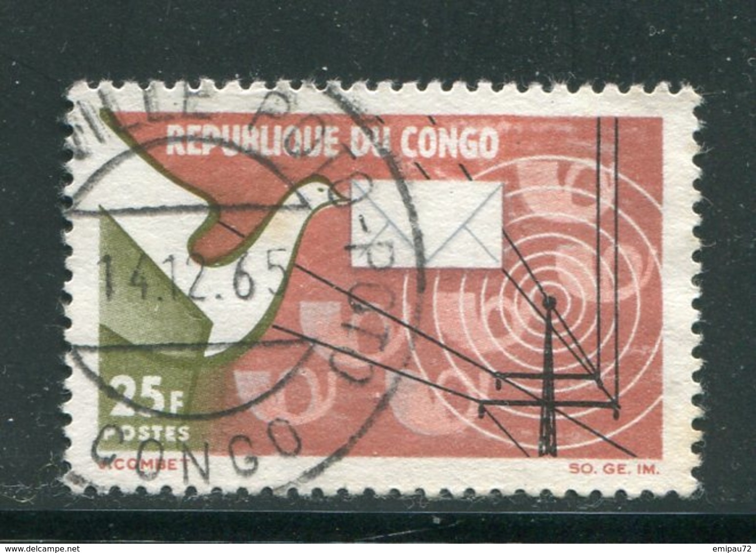 CONGO- Y&T N°171- Oblitéré - Used