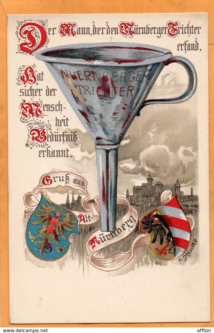 Nurnberg Gerrmany 1905 Postcard - Nuernberg