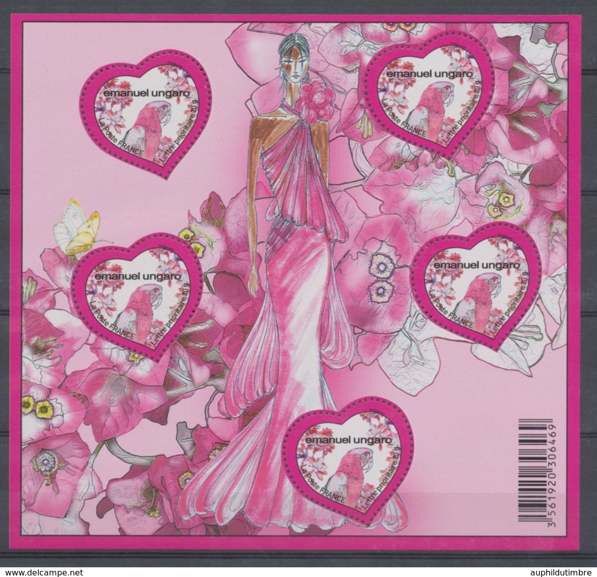 2009 France  Bloc Feuillet  N°127 Saint-Valentin YB127 - Mint/Hinged