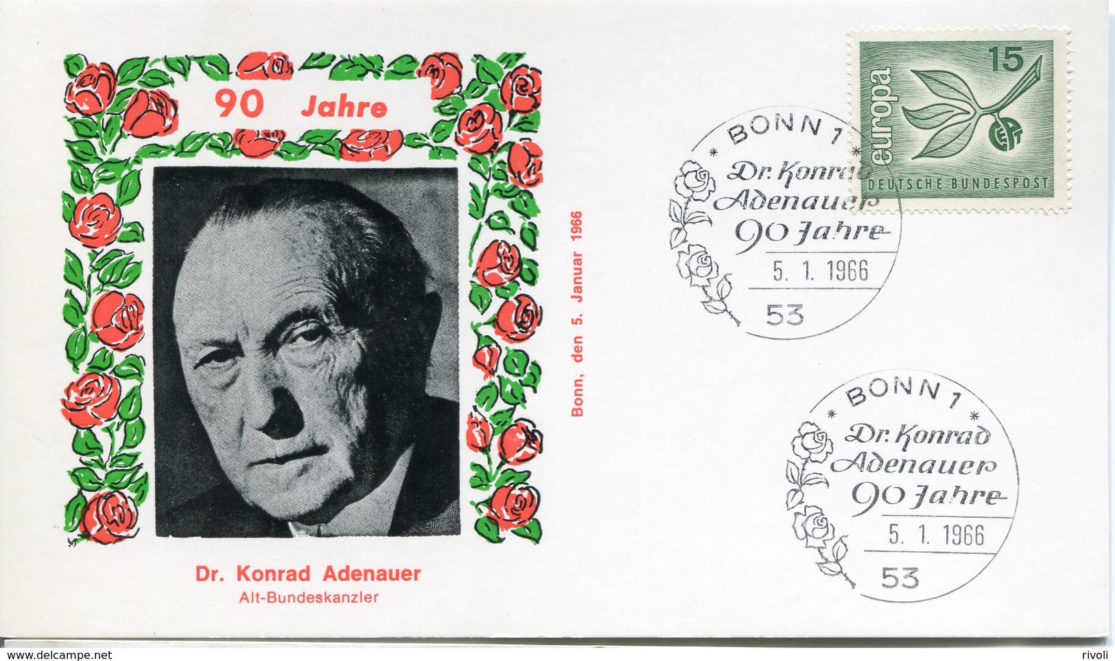 Allemagne 1965 - FDC, Documents, Europa-Cept - 1965