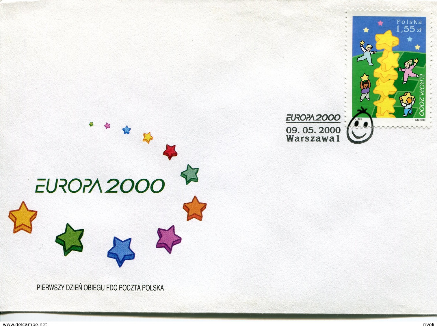 Poland Pologne, EUROPA CEPT, FDC 2000 - 2000