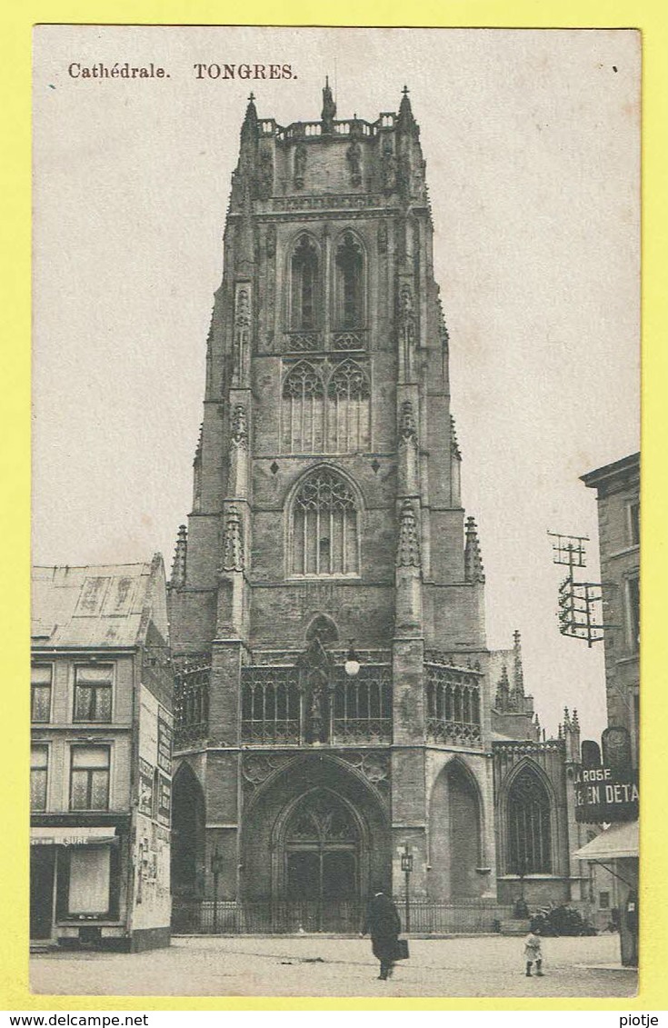 * Tongeren - Tongres (Limburg) * (E. & B. - Bazar Tongrois) Cathédrale, église, Kerk, Church, Kathedraal, Animée - Tongeren