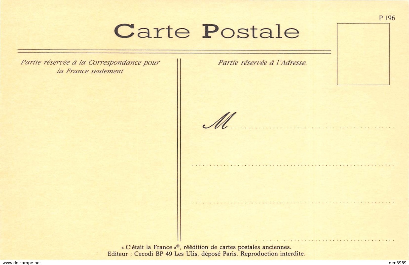 PARIS - Jardin Des Plantes - Vendeur De Cartes Postales - Cecodi N'P 196 - Konvolute, Lots, Sammlungen