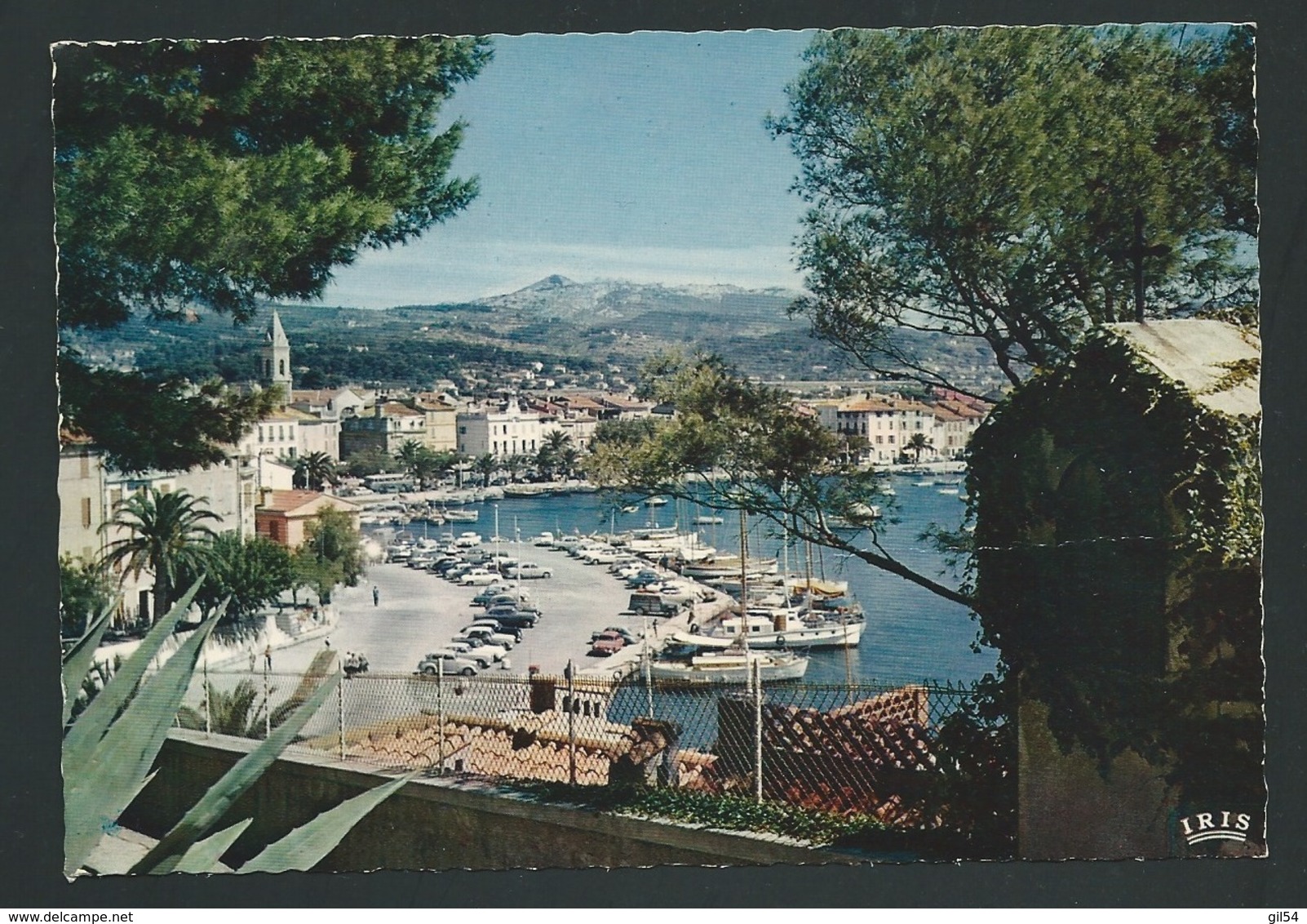 Sanary Sur Mer - Le Port Vu Du Chemin Des Oratoires ( Trace De Plis )    Cpsm Gf   Daw2514 - Sanary-sur-Mer