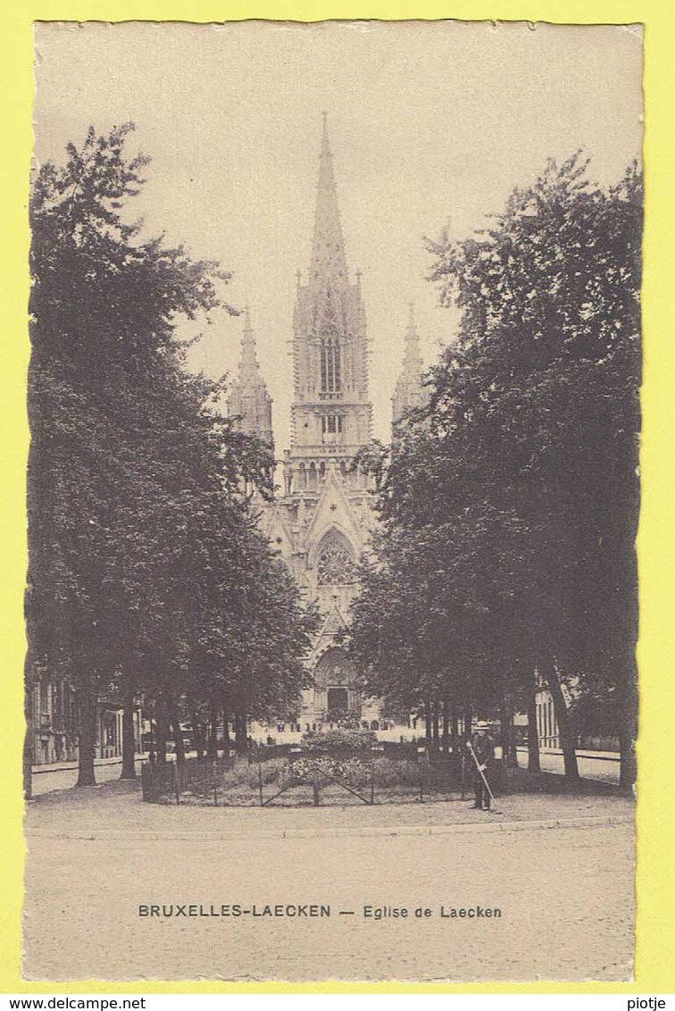 * Laken - Laeken (Brussel - Bruxelles) * (Carte D'art, Série III, Nr 60) église De Laeken, Kerk, Church, Parc, Rare, Old - Laeken