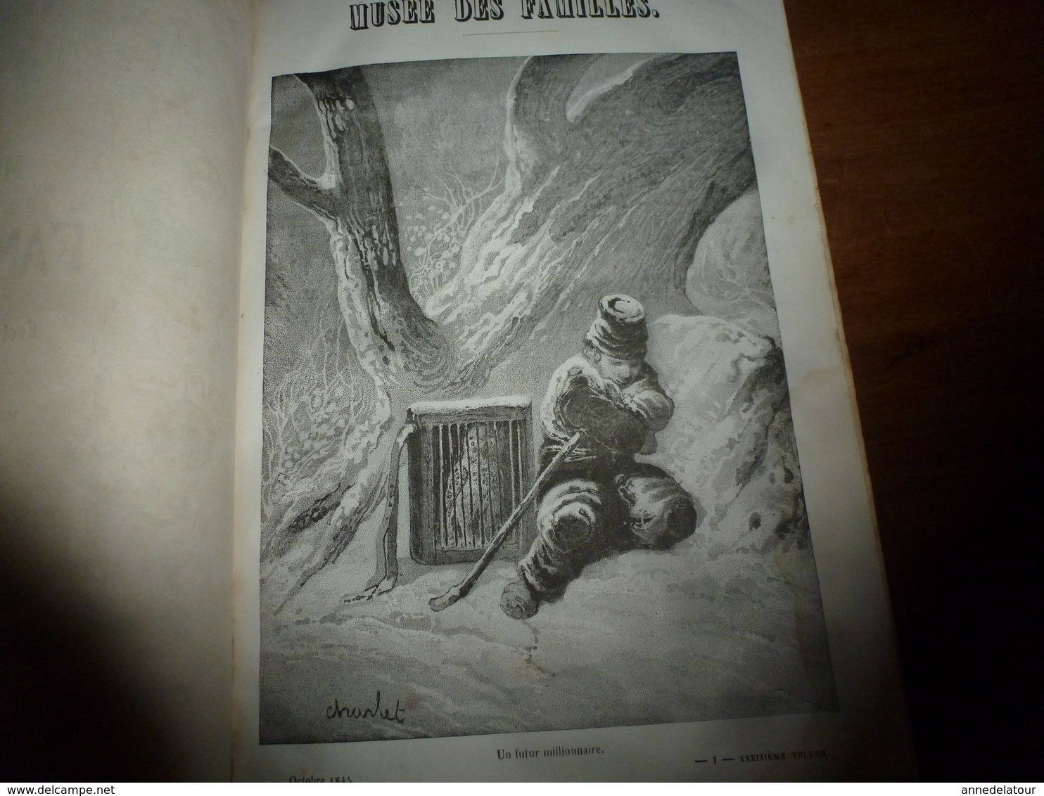 1845-46 MUSEE DES FAMILLES:Histoire de la danse;Histoire des poupées,des marionnettes;Tanger;Venise;Peintre Apelles ;etc