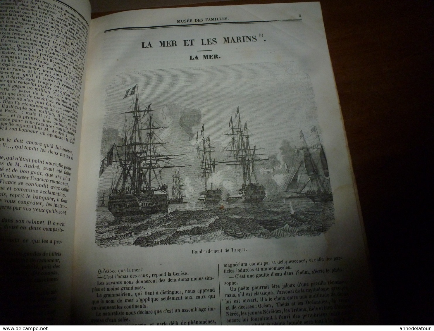 1845-46 MUSEE DES FAMILLES:Histoire de la danse;Histoire des poupées,des marionnettes;Tanger;Venise;Peintre Apelles ;etc