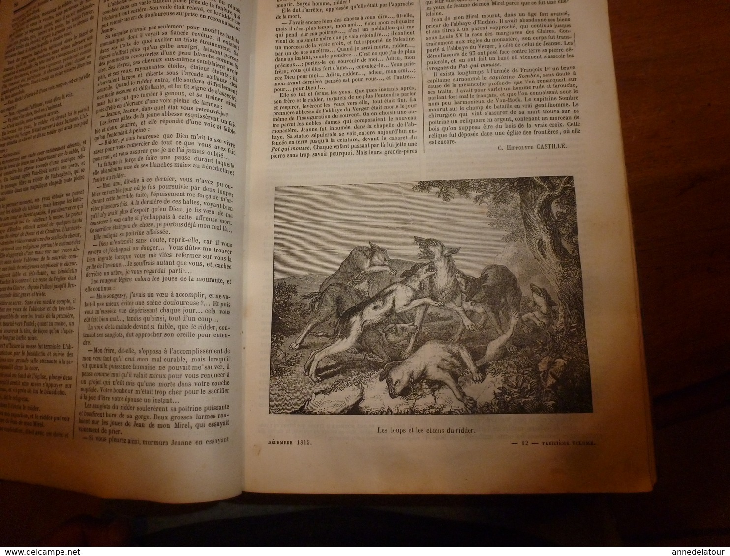 1845-46 MUSEE DES FAMILLES:Histoire de la danse;Histoire des poupées,des marionnettes;Tanger;Venise;Peintre Apelles ;etc