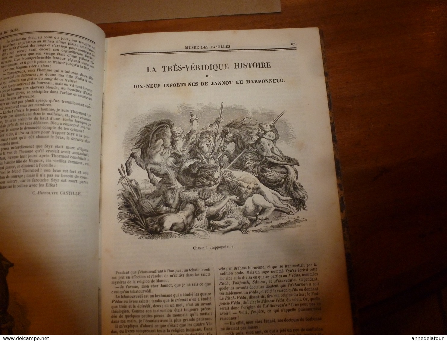 1845-46 MUSEE DES FAMILLES:Histoire de la danse;Histoire des poupées,des marionnettes;Tanger;Venise;Peintre Apelles ;etc