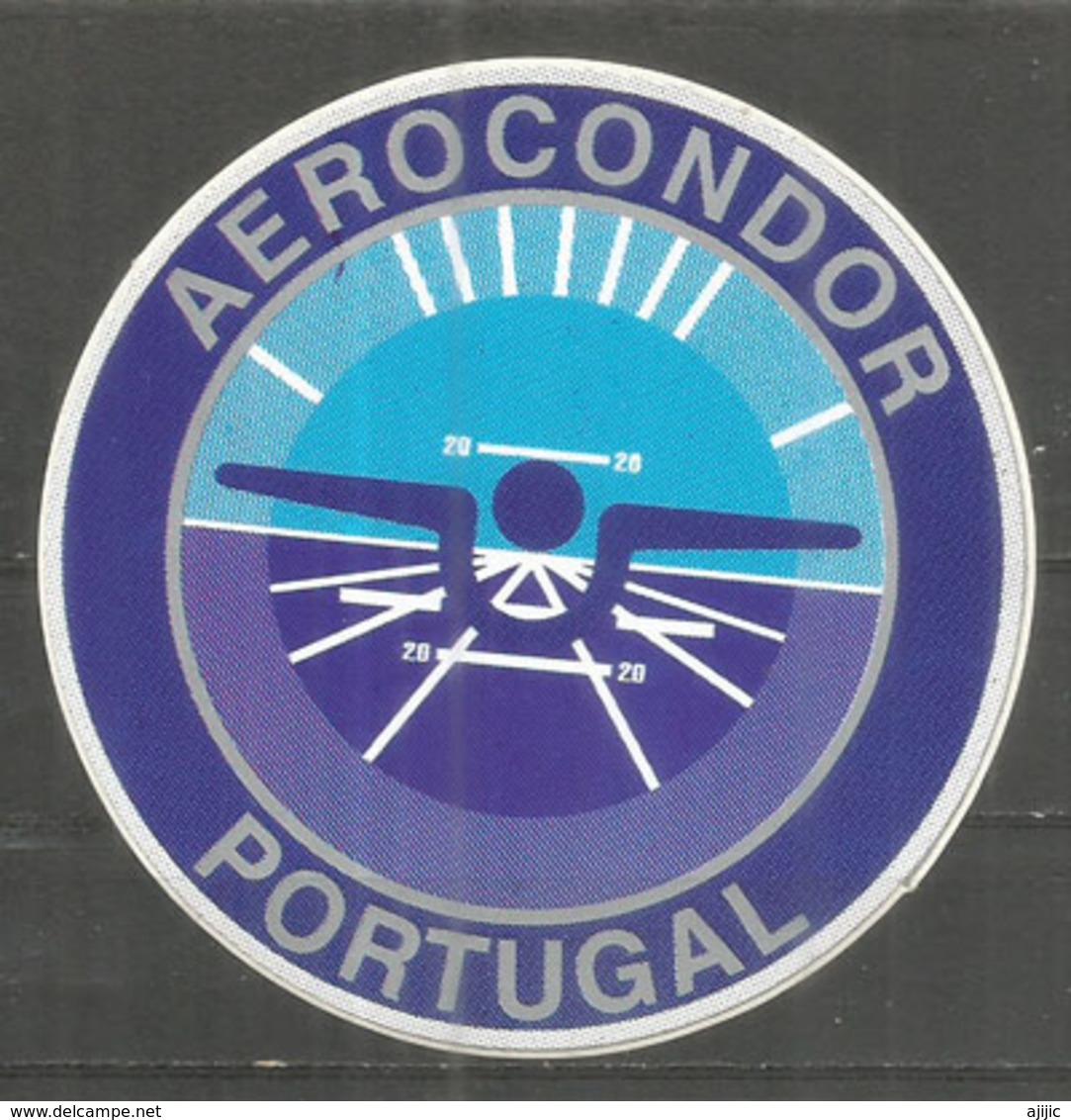 Aerocondor.Portugal. Blason De La Compagnie Aérienne , Auto-collant / Adhesif - Autres & Non Classés