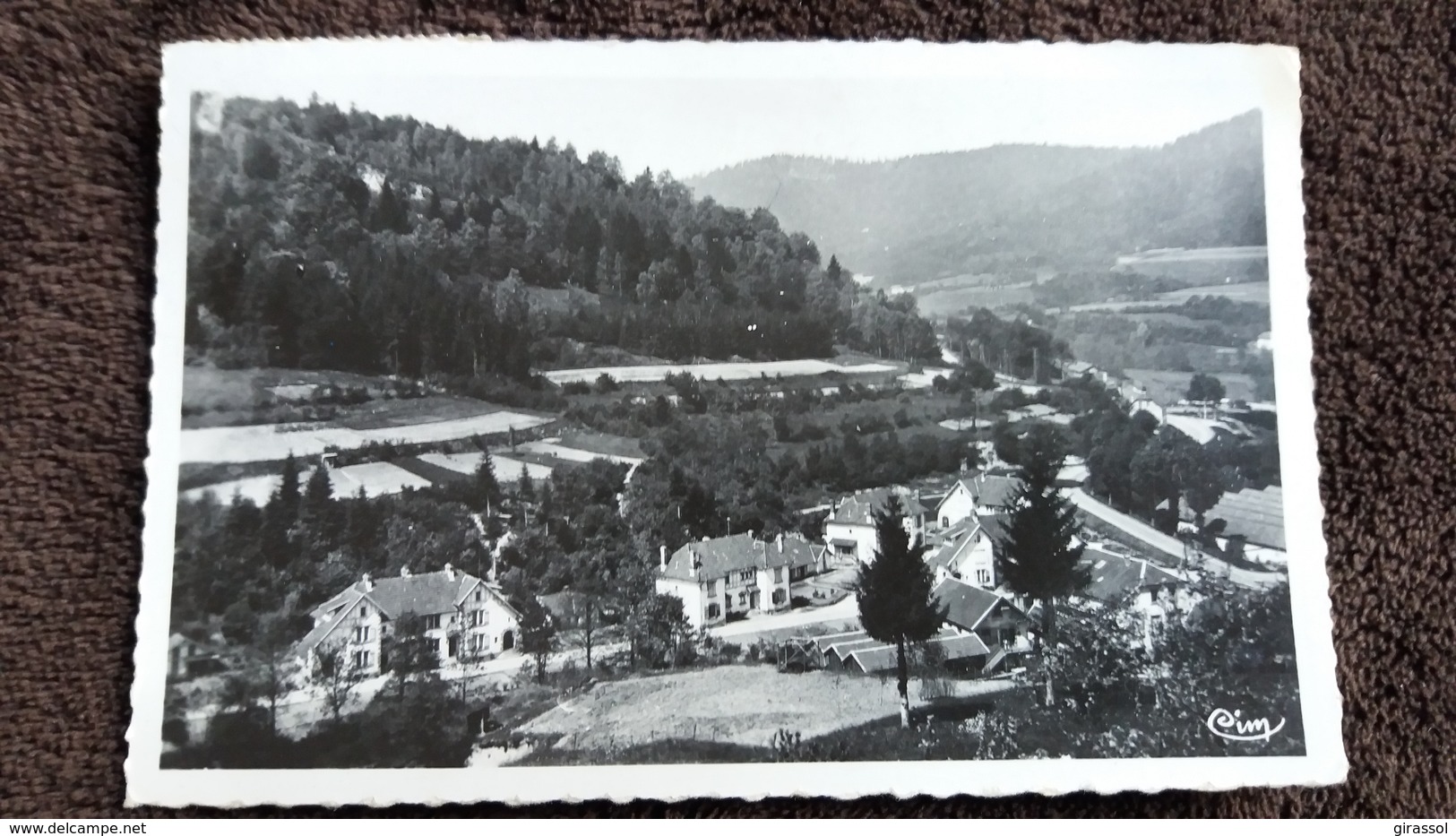 CPSM SENONES VOSGES LES GPOUTTES DE LA VALLEE DU RABODEAU CIM 1954 - Senones