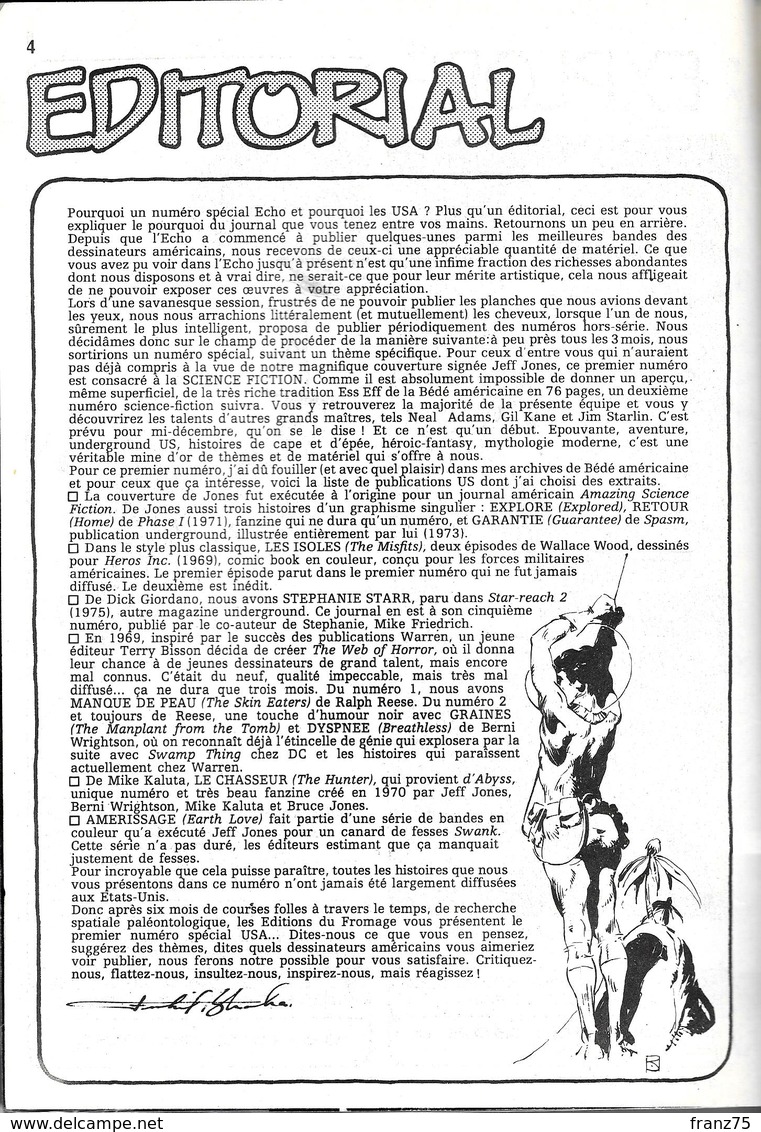 L'Echo Des Savanes-Spécial USA N°1-1976 (scans)--BE - L'Echo Des Savanes