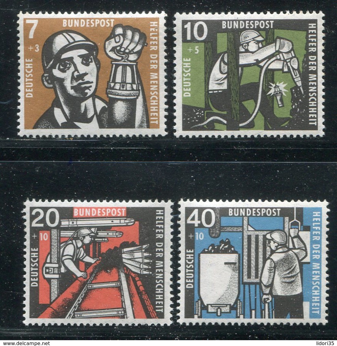 Bundesrepublik Deutschland / 1957 / Mi. 270-273 ** (10777) - Ungebraucht