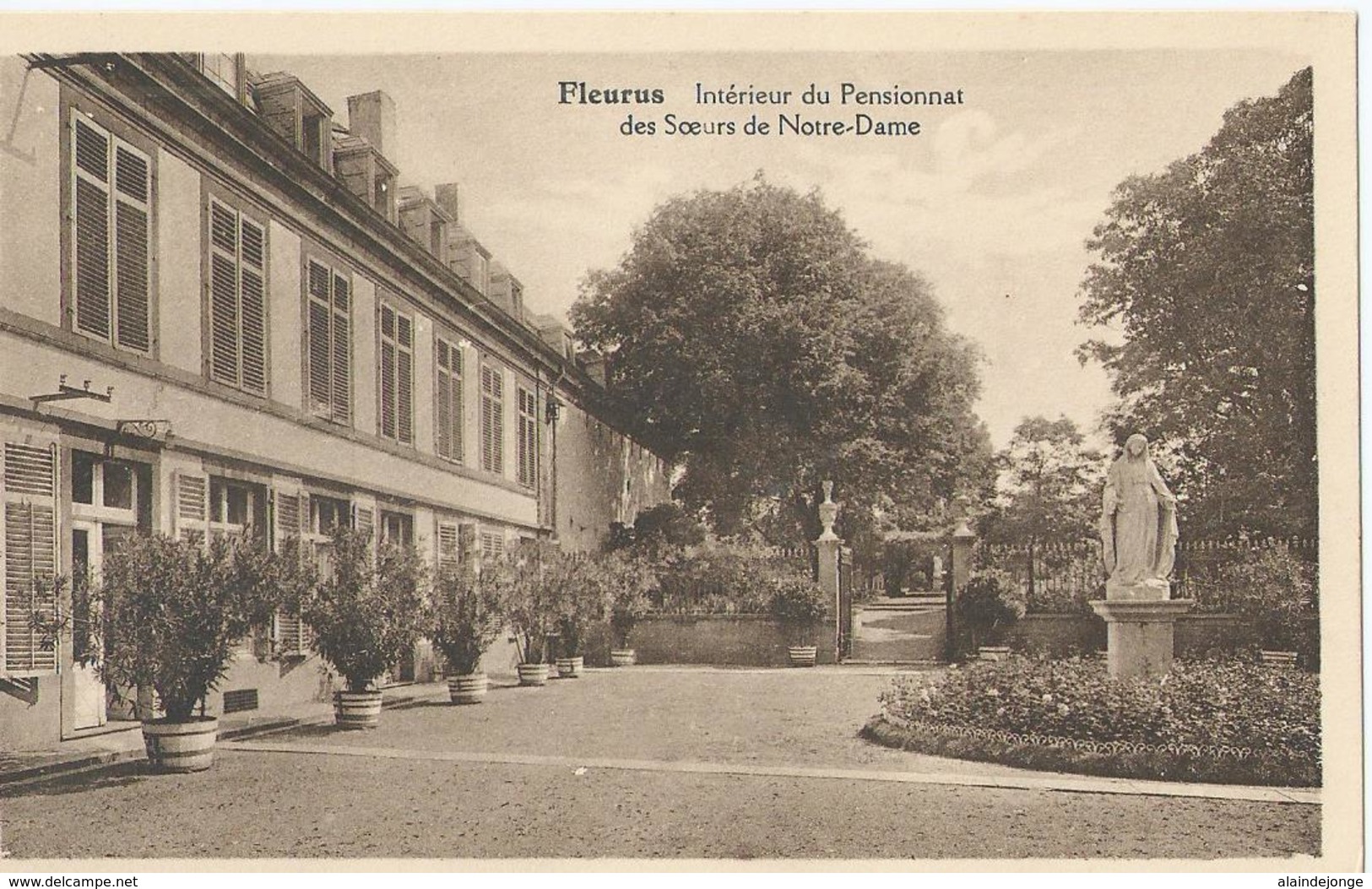 Fleurus - Intérieur Du Pensionnat Des Soeurs De Notre-Dame - Edit. A. Gonsette-Kairet - Fleurus