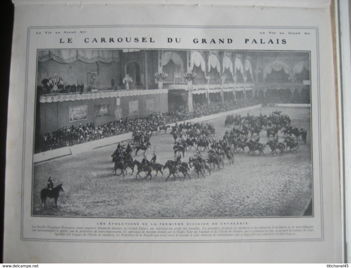 1910 BOXE:BILLY PAPKE MET KO WILLIE LEWIS/CROSS CINQ NATIONS/AVIATION ECOLE MOURMELON/HIPPISME GRD PRIX DE NICE