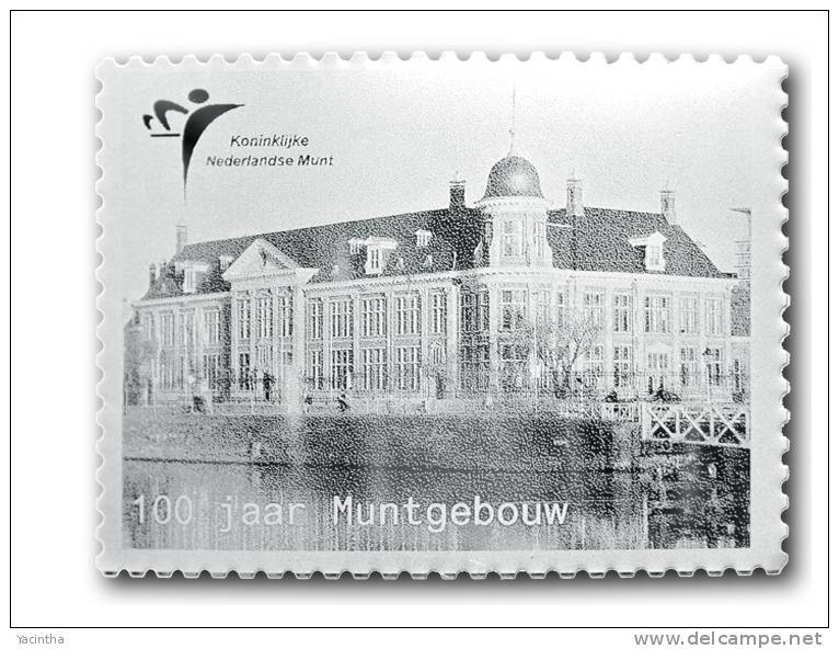 Zilver Postzegel  Dag Van De Munt  2011  In Capsule - Unused Stamps