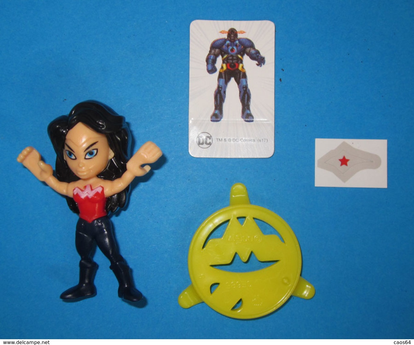 SE685 WONDER WOMAN  KINDER MERENDERO JOY ITALIA 2019 JUSTICE LEAGUE Ferrero - Cartoni Animati