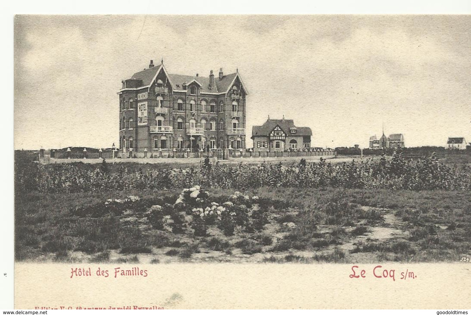 Le Coq-sur-Mer  Hotel Des Familles   (718) - De Haan