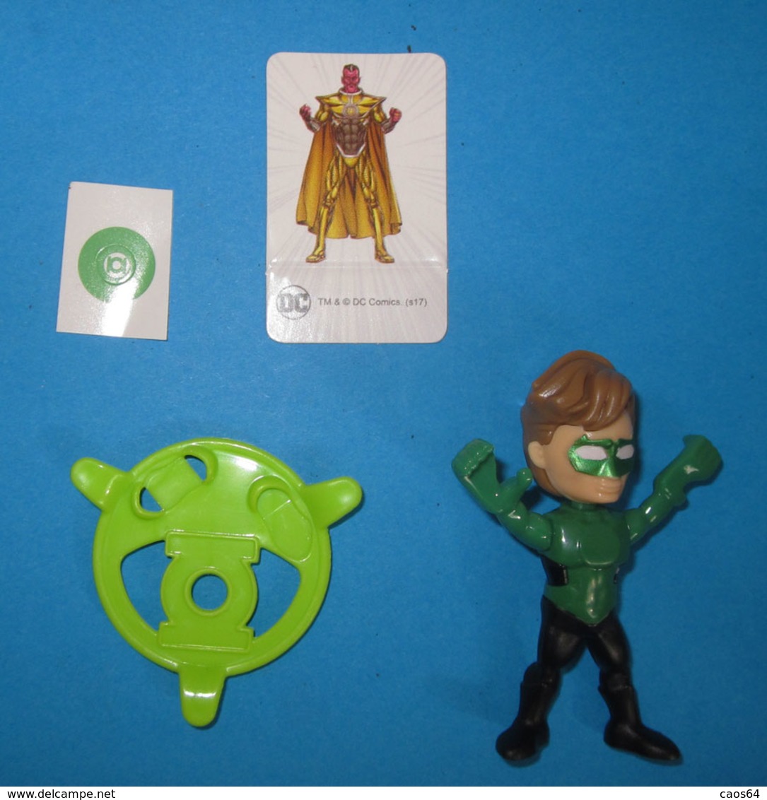 SE629 LANTERNA VERDE  KINDER MERENDERO JOY ITALIA 2019 JUSTICE LEAGUE Ferrero - Cartoni Animati