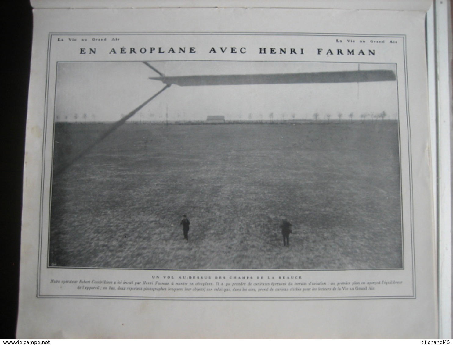 1910 RUGBY FRANCE-IRLANDE/HENRI FARMAN/CYCLISME : PARIS ROUBAIX - MEETING PARC DES PRINCES/ HOCKEY : FRANCE-ANGLETERRE - 1900 - 1949