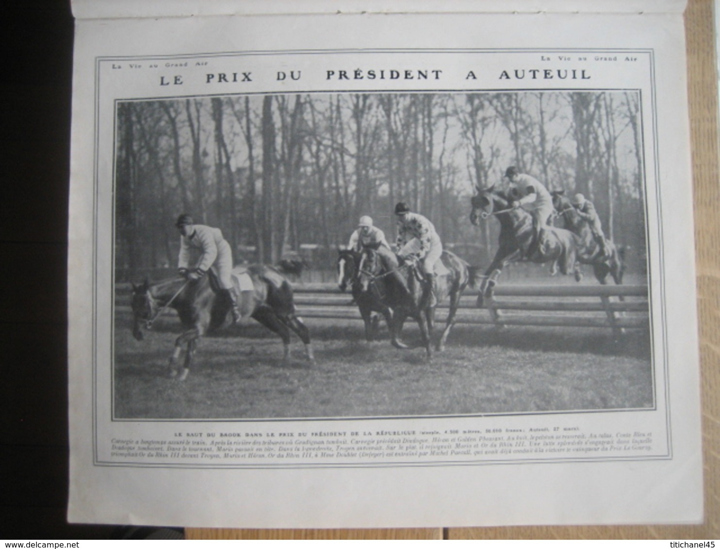 1910 RUGBY FRANCE-IRLANDE/HENRI FARMAN/CYCLISME : PARIS ROUBAIX - MEETING PARC DES PRINCES/ HOCKEY : FRANCE-ANGLETERRE