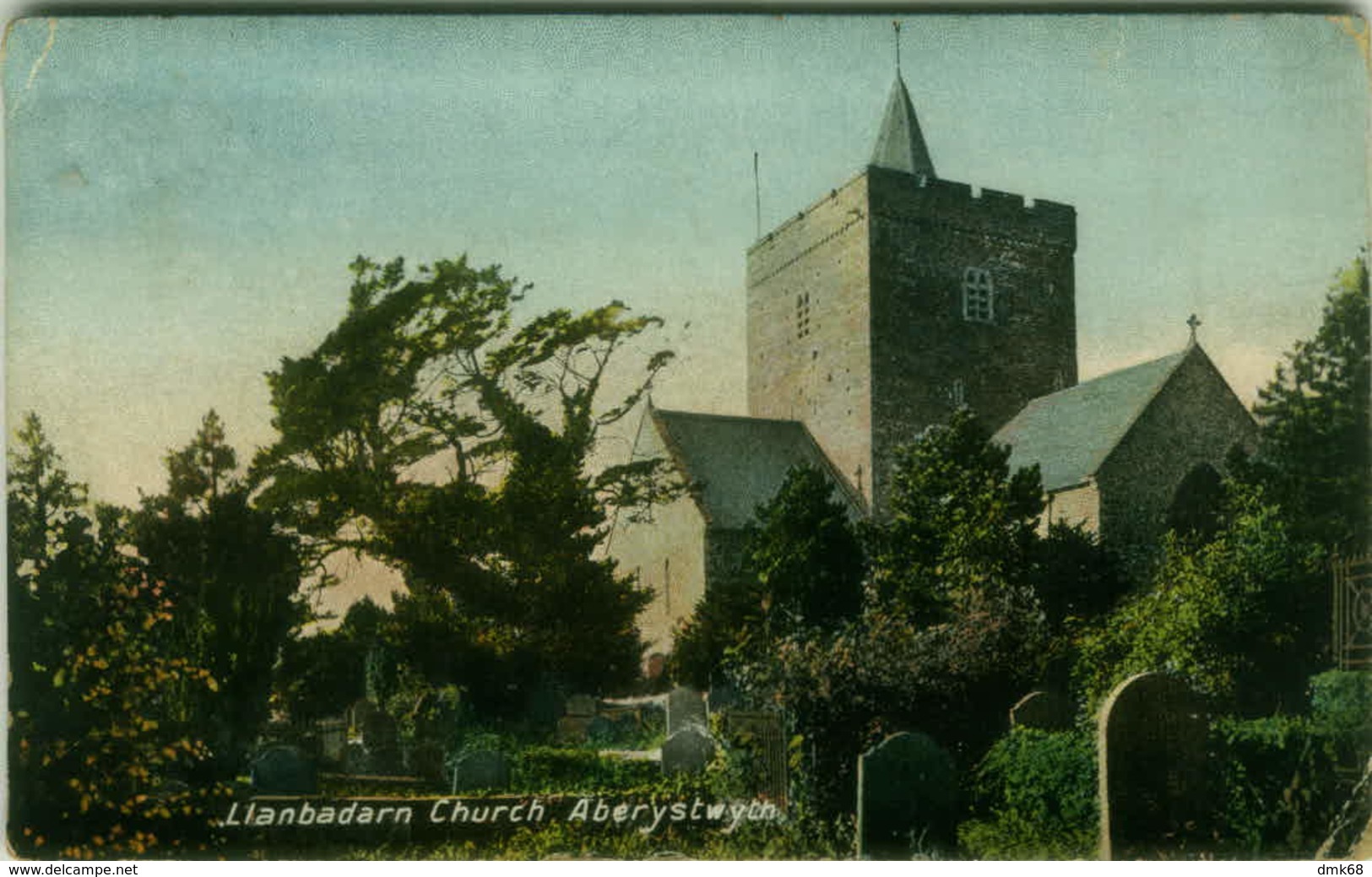 ENGLAND - LLANBADARN CHURCH ABERYSTWTH - FRANK PHILLIPS SERIES 1920s ( BG2789) - Cardiganshire