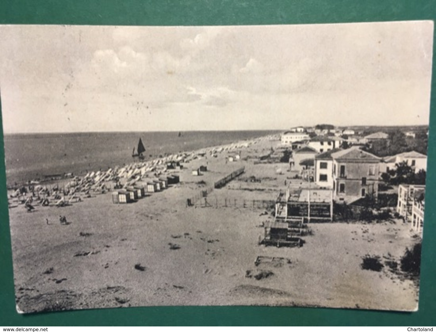 Cartolina Lido Di Iesolo - Lungomare - 1953 - Venezia