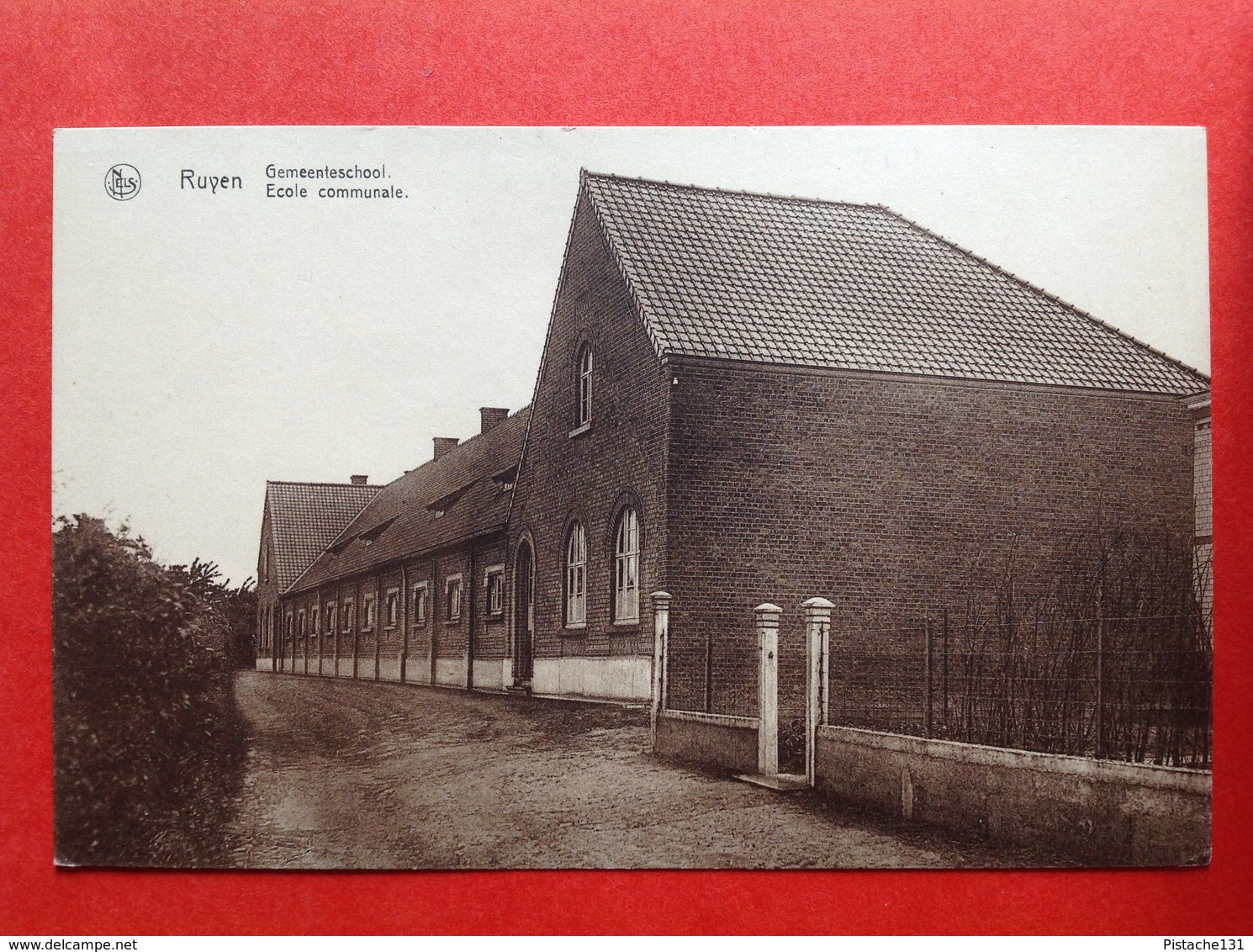 RUYEN - GEMEENTESCHOOL - ECOLE COMMUNALE - MONT DE L'ENCLUS - Kluisbergen