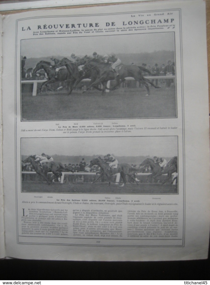 1910 AVIATION : EMILE DUBONNET A JUVISY/LES OFFICIERS AVIATEURS/LA CARRIERE DE LE BLON/LOUIS BOUCHARD/LONGCHAMP