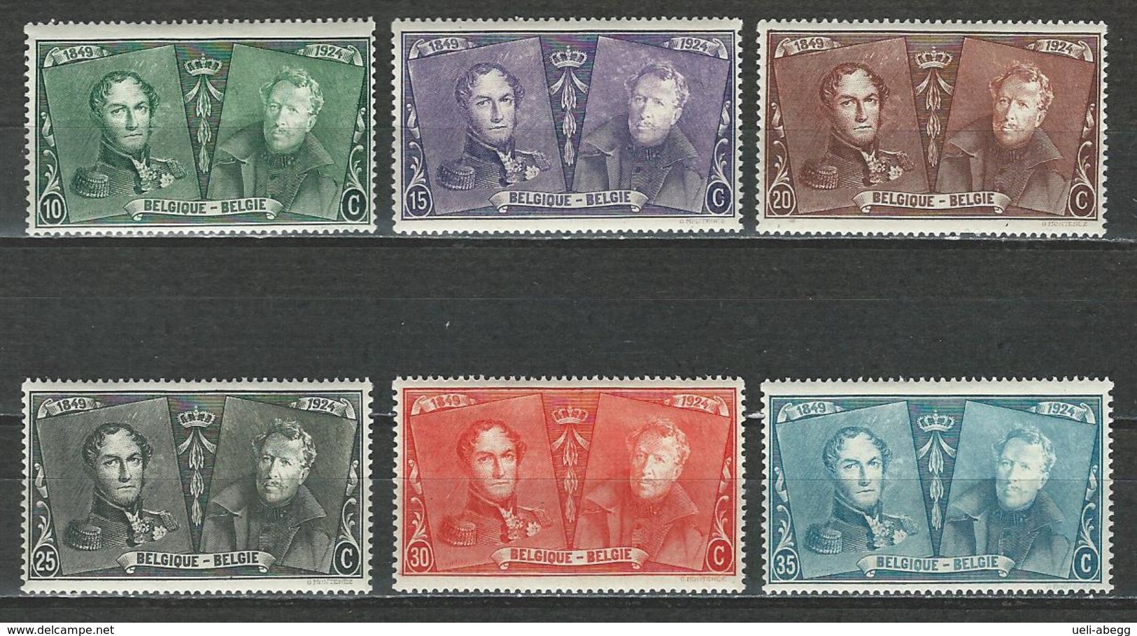 Belgien Mi 191-203  * MH - Unused Stamps
