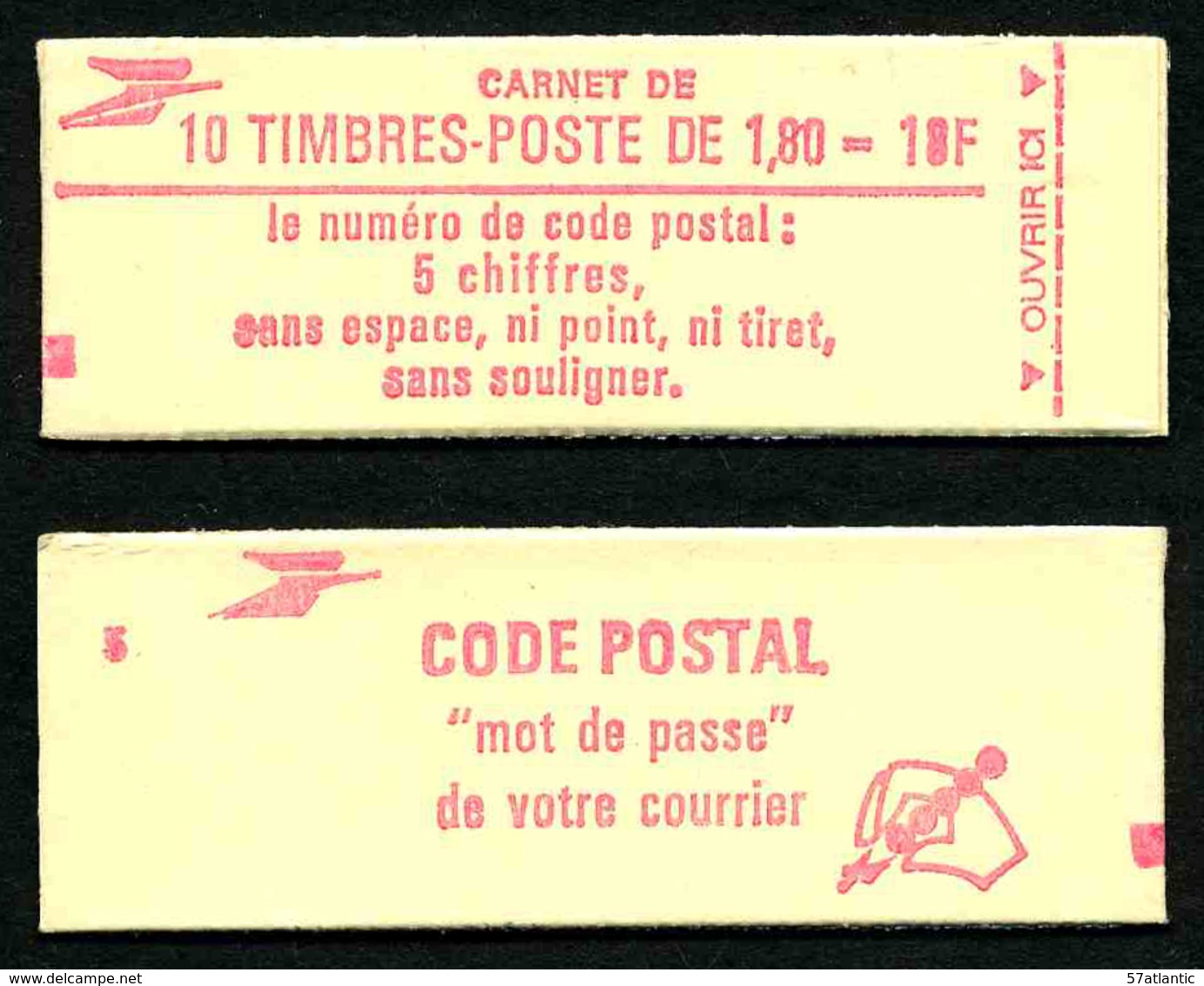 FRANCE - CARNET YT 2220-C5 - OUVERT - Gomme Brillante - Confectionneuse 5 - Otros & Sin Clasificación