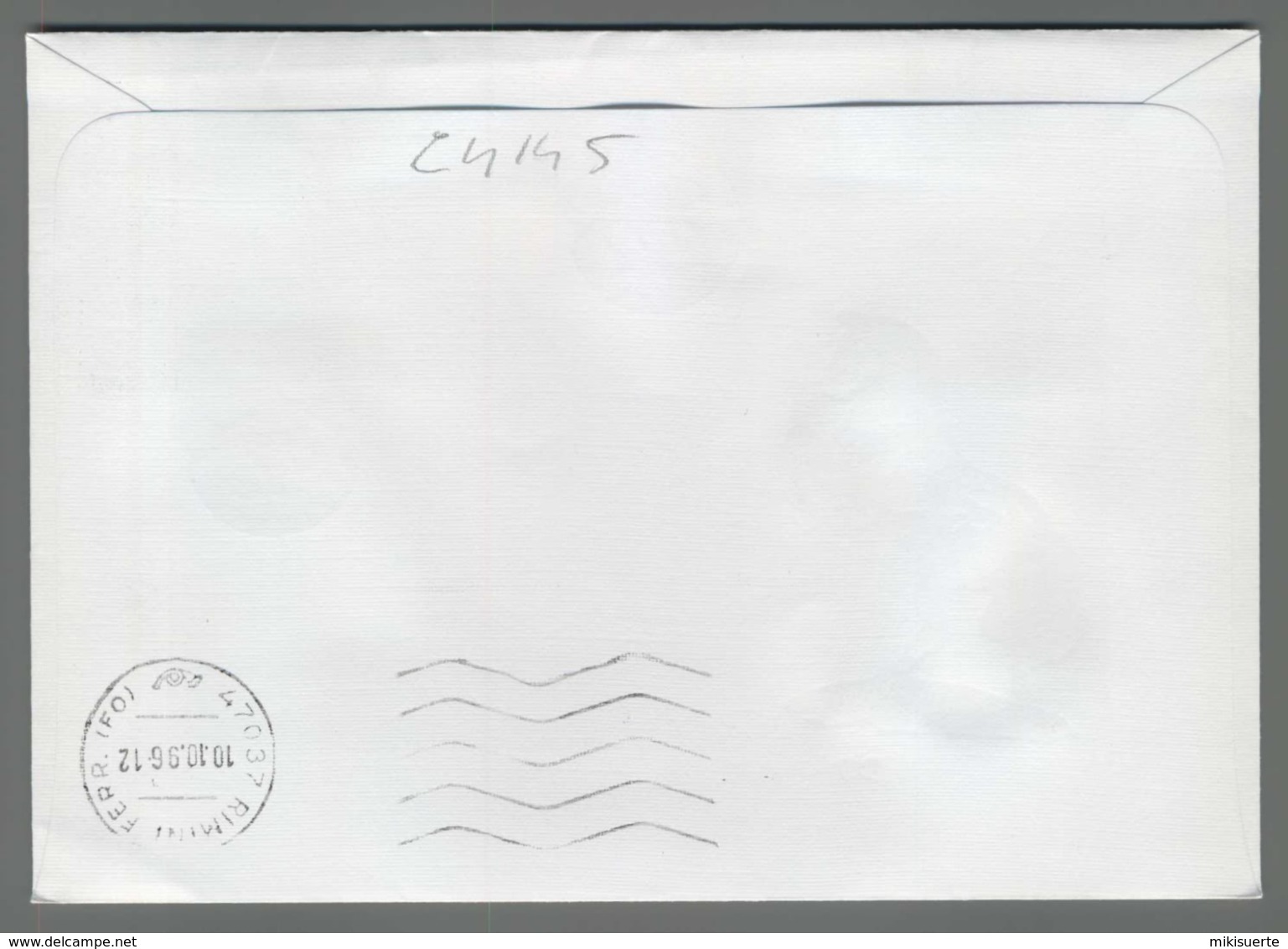 C4145 Ceska Republika FDC 1996 ANIMAL HORSE KLADRUBSKY BELOUS KLADRUBY 3 KC VG Cavallo - FDC