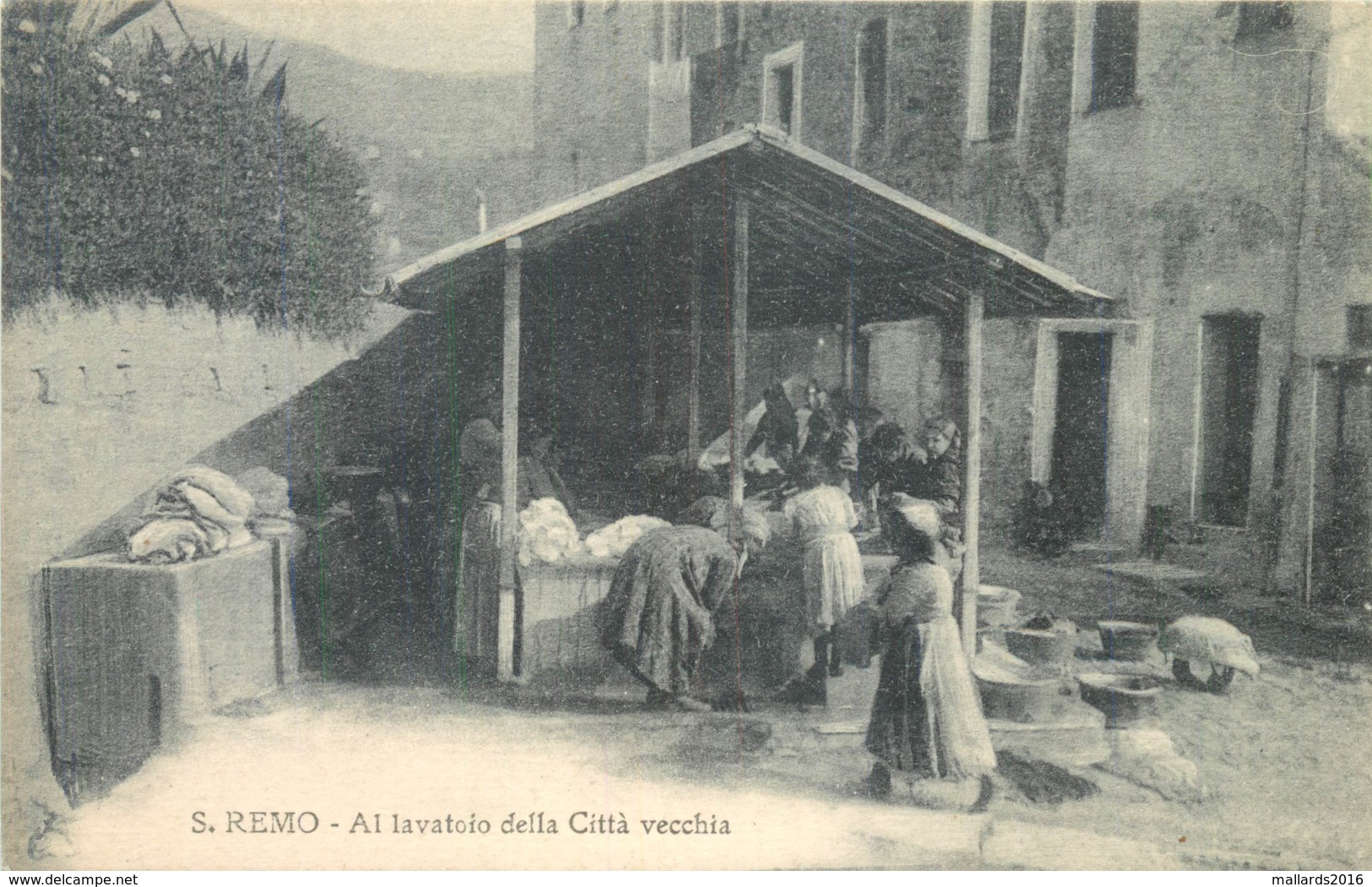 SANREMO - AL LAVATOIO DELLA CITTÀ VECCHIA ~ AN OLD POSTCARD #92356 - San Remo