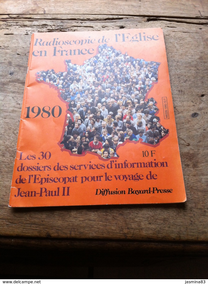 Radioscopie De L'Eglise En France En 1980 Revue De 96 Pages De 21 Cm Sur 27,5 Cm - Religion & Esotérisme