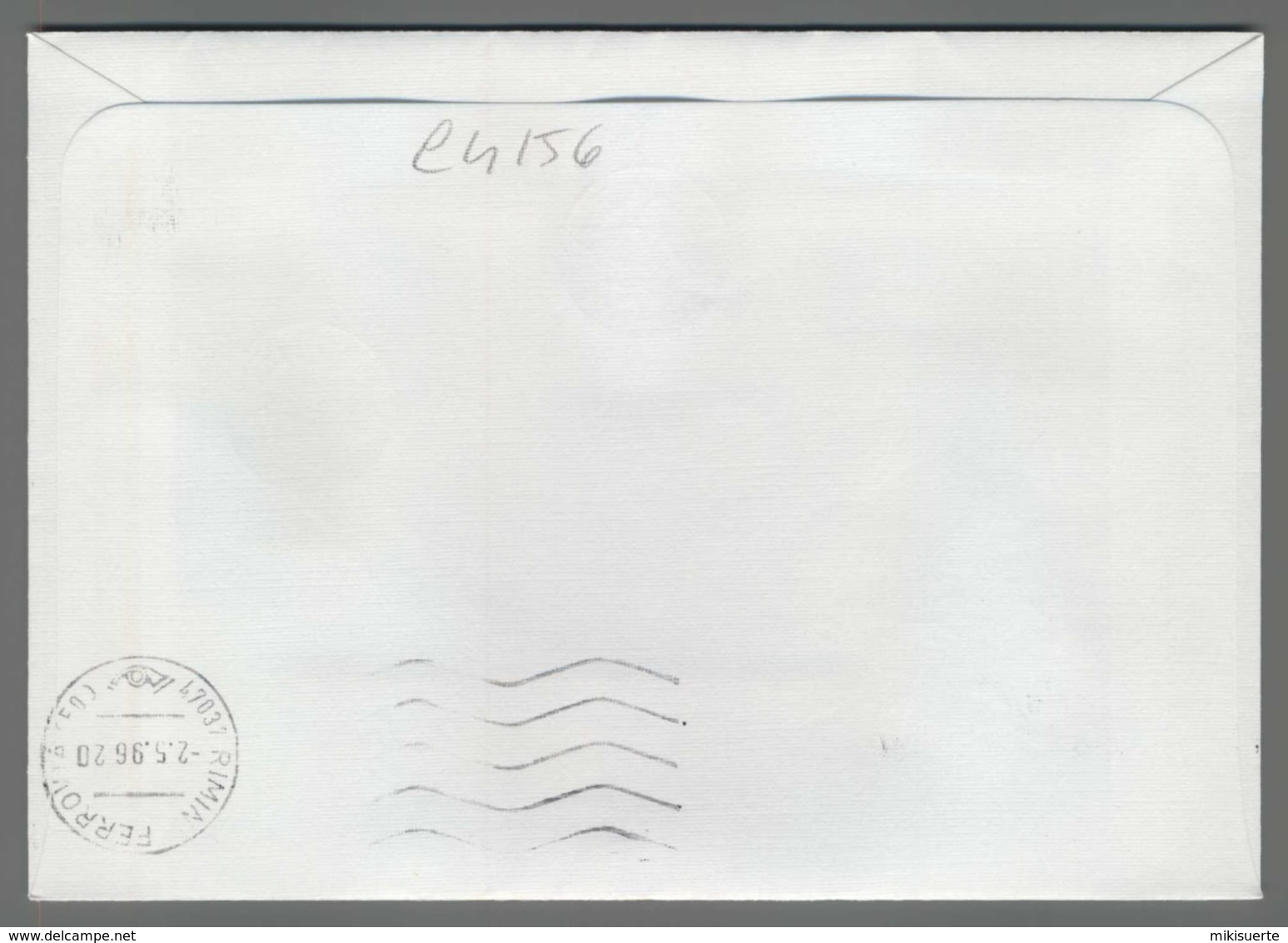 C4156 Ceska Republika FDC 1996 ANIMAL WWF PLCH LESNI 5 KC VG - FDC