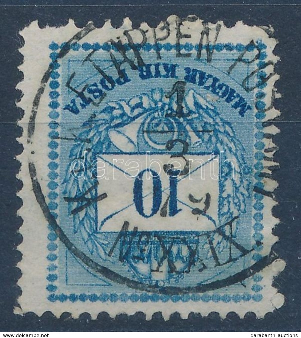 O 1879 Bosznia Előfutár Színesszámú 10kr 'K.u.K. ETAPPEN-POSTAMT No XXIX' (70.000) - Altri & Non Classificati