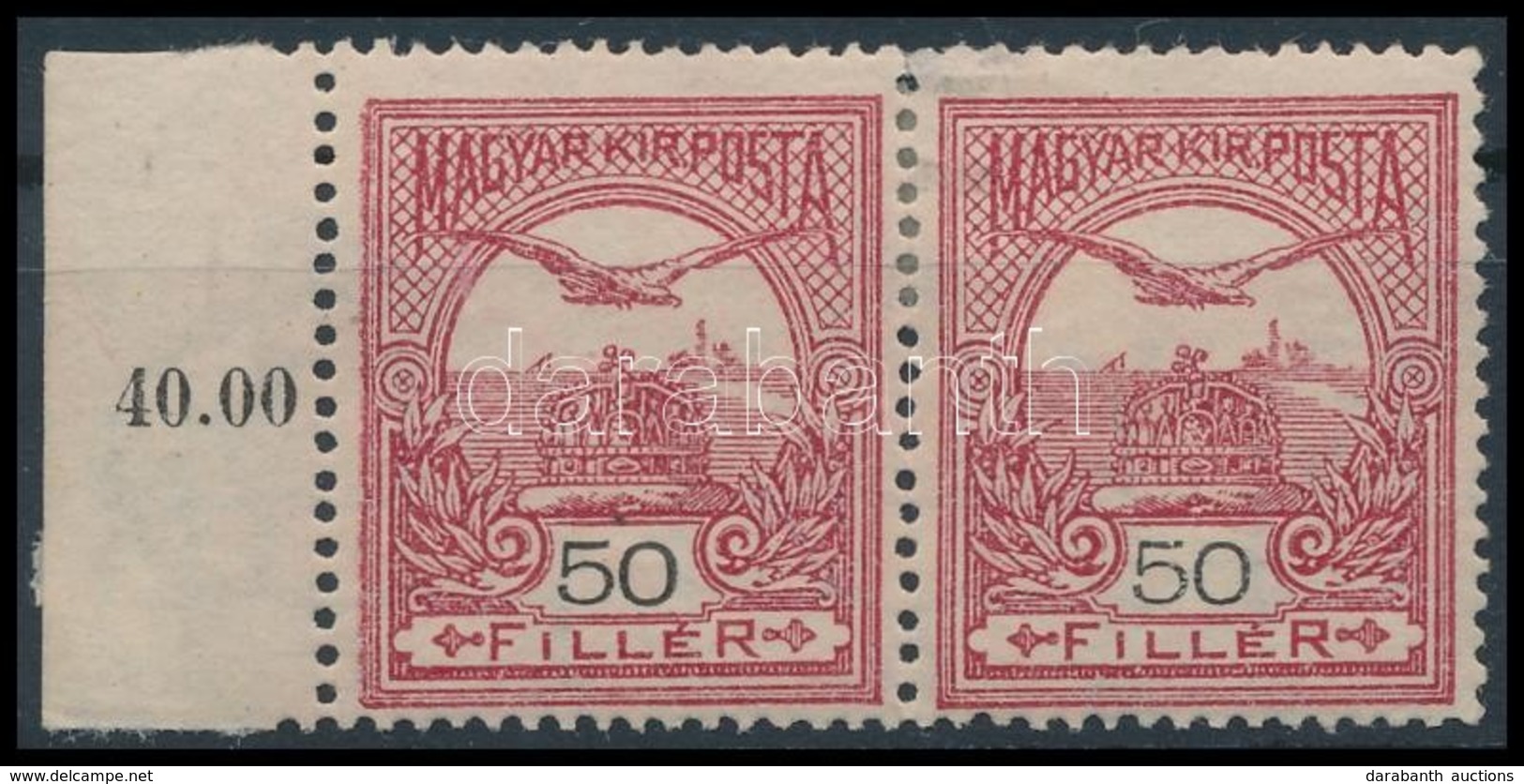 * 1908 Turul 50f Pár (66.000) - Other & Unclassified