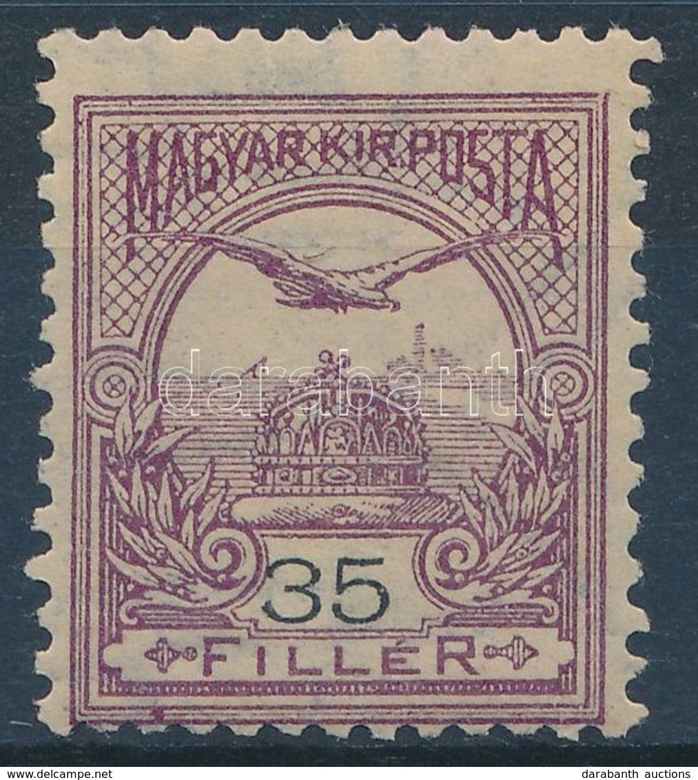 ** 1900 Turul 35f Csillag Vízjellel (14.000) - Altri & Non Classificati