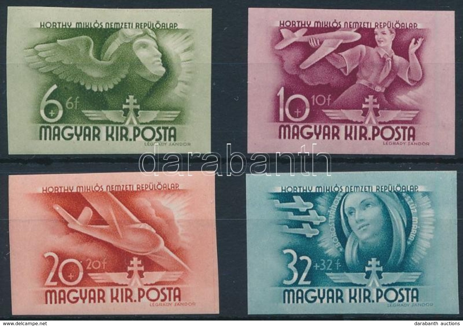 ** 1941 Repülő Alap II. Vágott Sor, Szép állapotban (50.000) - Otros & Sin Clasificación