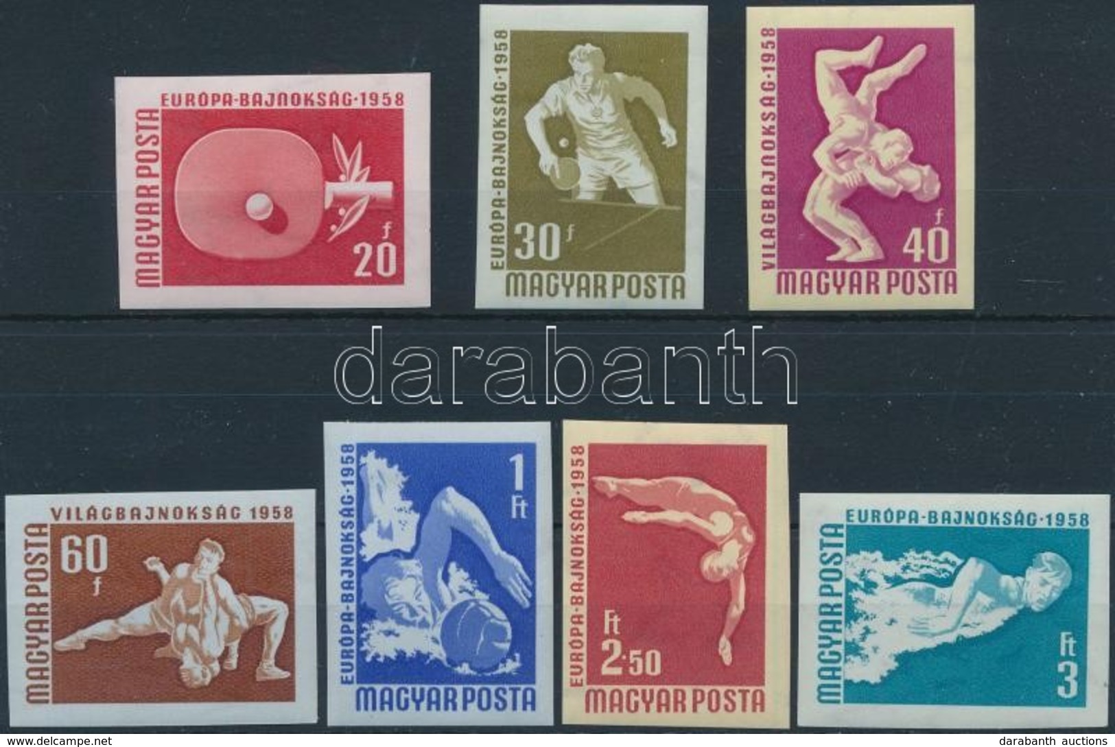 ** 1958 Sport III. Vágott Sor (6.000) - Otros & Sin Clasificación