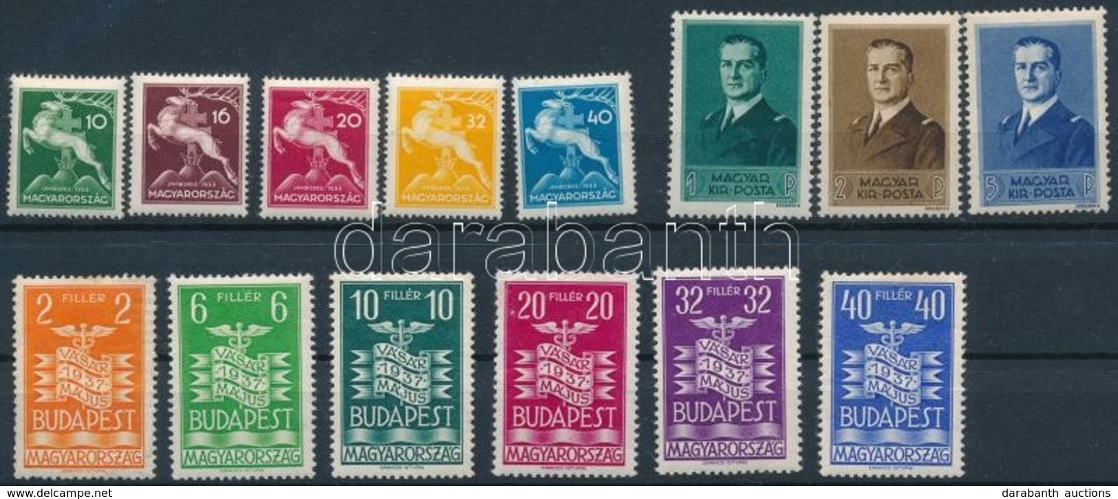 ** * 1933-1938 3 Vegyes Minőségű Sor - Otros & Sin Clasificación