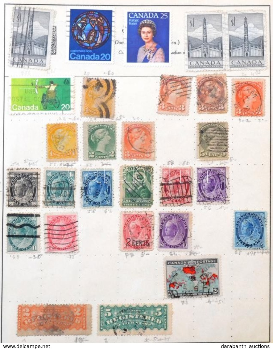 * O The Strand Stamp Album 350 Oldalas Országnév Előnyomású Album Néhány Ezer Különféle Bélyeggel Az Egész Világból, Ren - Sonstige & Ohne Zuordnung